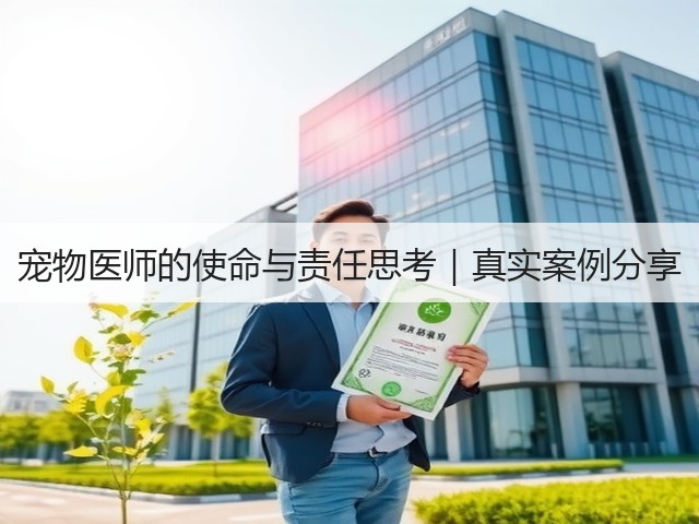 宠物医师的使命与责任思考|真实案例分享(图1) 宠物医师的使命与责任思考|真实案例分享(图1)