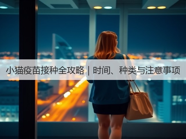 小猫疫苗接种全攻略|时间、种类与注意事项(图1) 小猫疫苗接种全攻略|时间、种类与注意事项(图1)