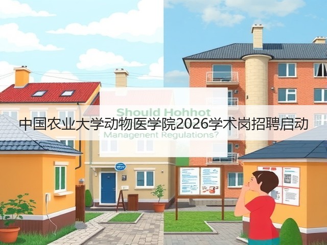 中国农业大学动物医学院2026学术岗招聘启动(图2) 中国农业大学动物医学院2026学术岗招聘启动(图2)