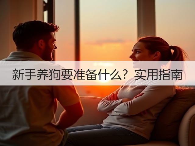 新手养狗要准备什么?实用指南(图1) 新手养狗要准备什么?实用指南(图1)