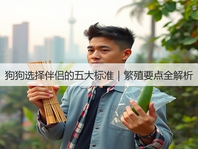 狗狗选择伴侣的五大标准｜繁殖要点全解析(图1)