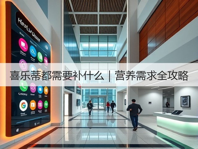 喜乐蒂都需要补什么|营养需求全攻略(图1) 喜乐蒂都需要补什么|营养需求全攻略(图1)