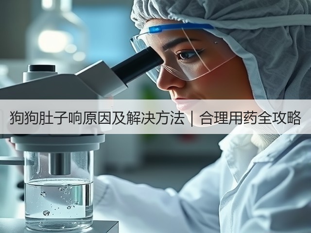 狗狗肚子响原因及解决方法|合理用药全攻略(图1) 狗狗肚子响原因及解决方法|合理用药全攻略(图1)