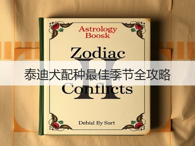 泰迪犬配种最佳季节全攻略(图2) 泰迪犬配种最佳季节全攻略(图2)