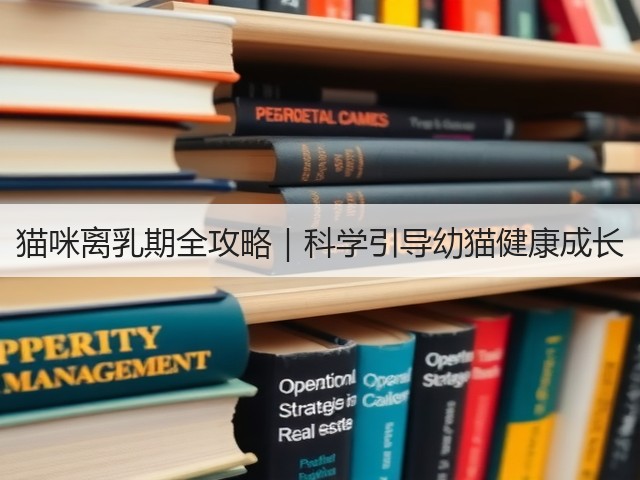 猫咪离乳期全攻略|科学引导幼猫健康成长(图2) 猫咪离乳期全攻略|科学引导幼猫健康成长(图2)