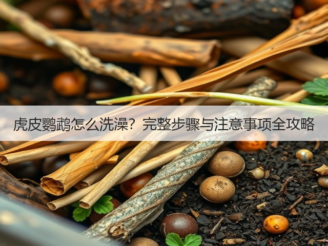 虎皮鹦鹉怎么洗澡?完整步骤与注意事项全攻略(图1) 虎皮鹦鹉怎么洗澡?完整步骤与注意事项全攻略(图1)