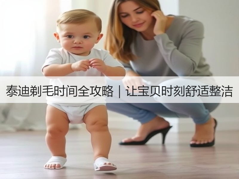 泰迪剃毛时间全攻略｜让宝贝时刻舒适整洁
