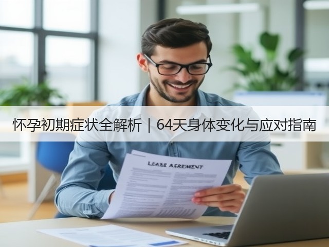 怀孕初期症状全解析|64天身体变化与应对指南(图1) 怀孕初期症状全解析|64天身体变化与应对指南(图1)