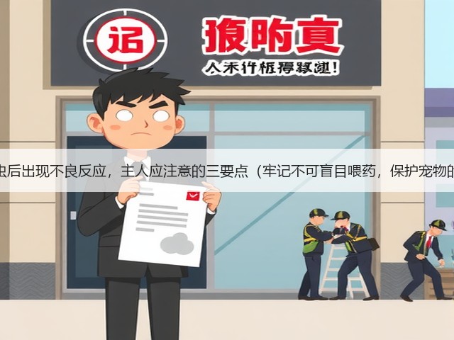 爱犬驱虫后出现不良反应,主人应注意的三要点(牢记不可盲目喂药,保护宠物的健康)(图2) 爱犬驱虫后出现不良反应,主人应注意的三要点(牢记不可盲目喂药,保护宠物的健康)(图2)