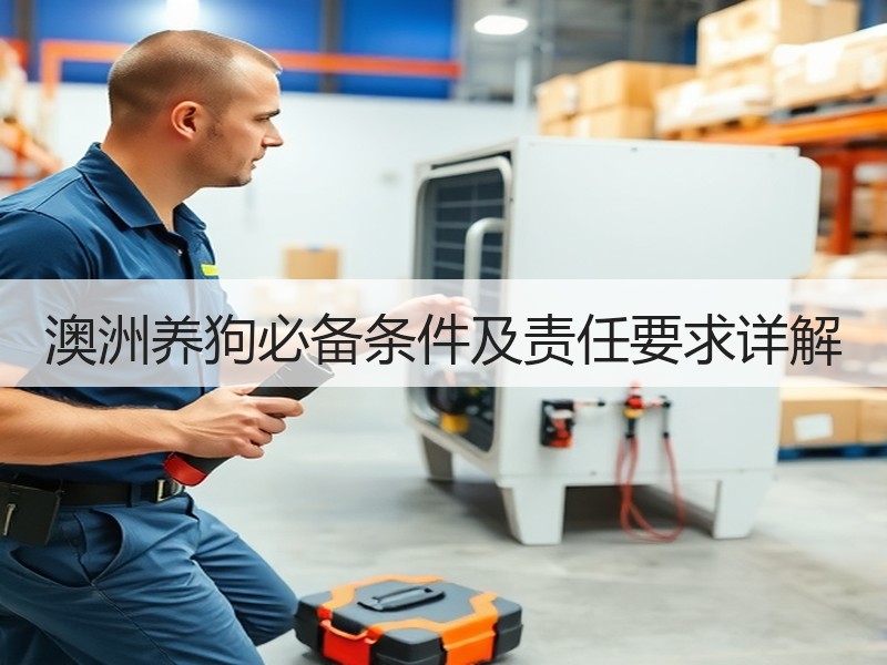 澳洲养狗必备条件及责任要求详解