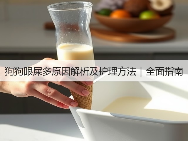 狗狗眼屎多原因解析及护理方法|全面指南(图2) 狗狗眼屎多原因解析及护理方法|全面指南(图2)