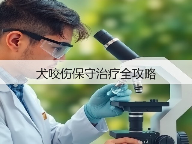 犬咬伤保守治疗全攻略(图1)