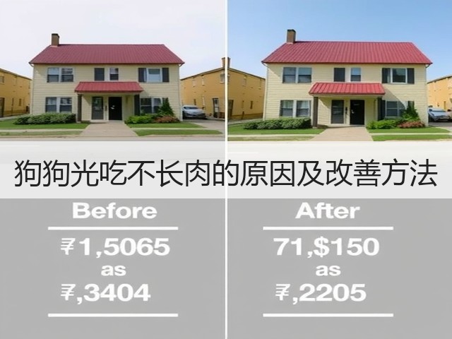 狗狗光吃不长肉的原因及改善方法(图2)