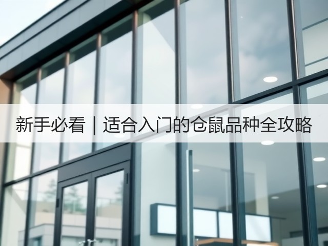 新手必看｜适合入门的仓鼠品种全攻略(图2)