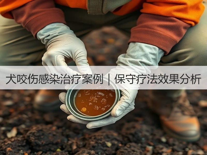 犬咬伤感染治疗案例｜保守疗法效果分析