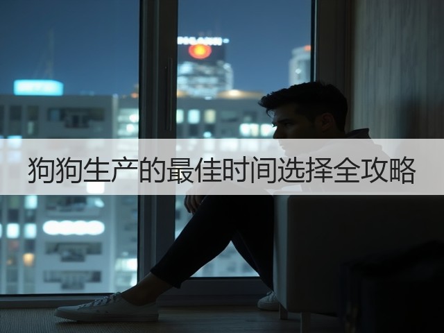 狗狗生产的最佳时间选择全攻略(图2) 狗狗生产的最佳时间选择全攻略(图2)