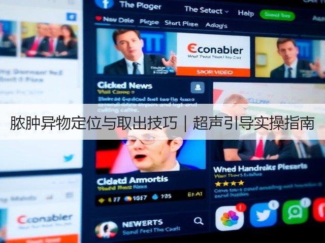 脓肿异物定位与取出技巧|超声引导实操指南(图3) 脓肿异物定位与取出技巧|超声引导实操指南(图3)