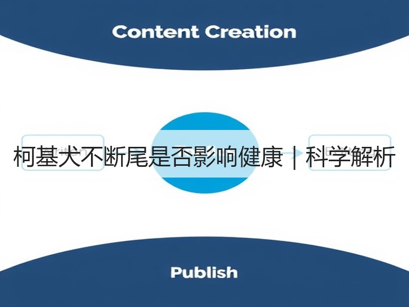 柯基犬不断尾是否影响健康｜科学解析