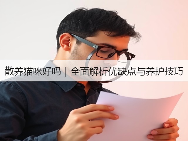散养猫咪好吗|全面解析优缺点与养护技巧(图1) 散养猫咪好吗|全面解析优缺点与养护技巧(图1)