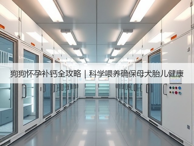 狗狗怀孕补钙全攻略｜科学喂养确保母犬胎儿健康(图2)