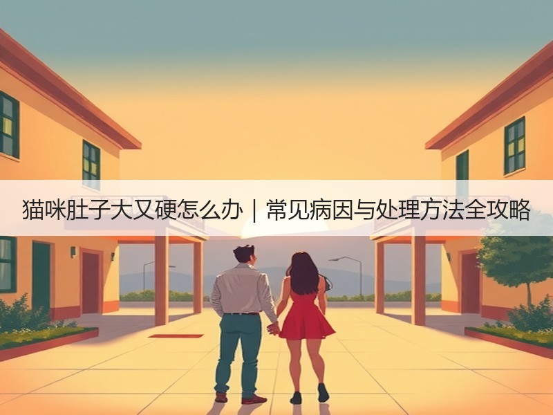 猫咪肚子大又硬怎么办｜常见病因与处理方法全攻略