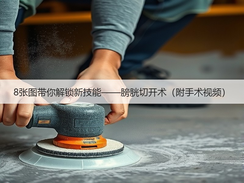 8张图带你解锁新技能——膀胱切开术（附手术视频）