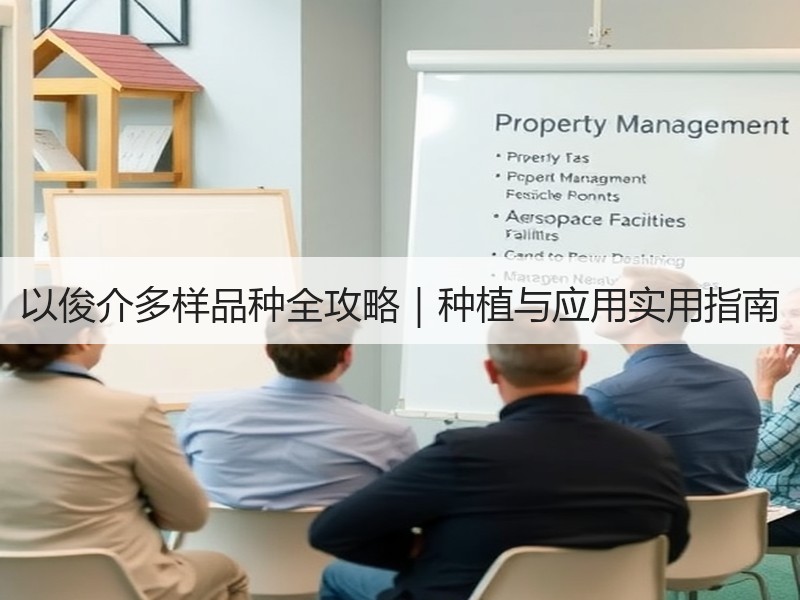 以俊介多样品种全攻略｜种植与应用实用指南
