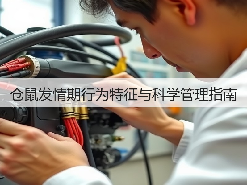 仓鼠发情期行为特征与科学管理指南