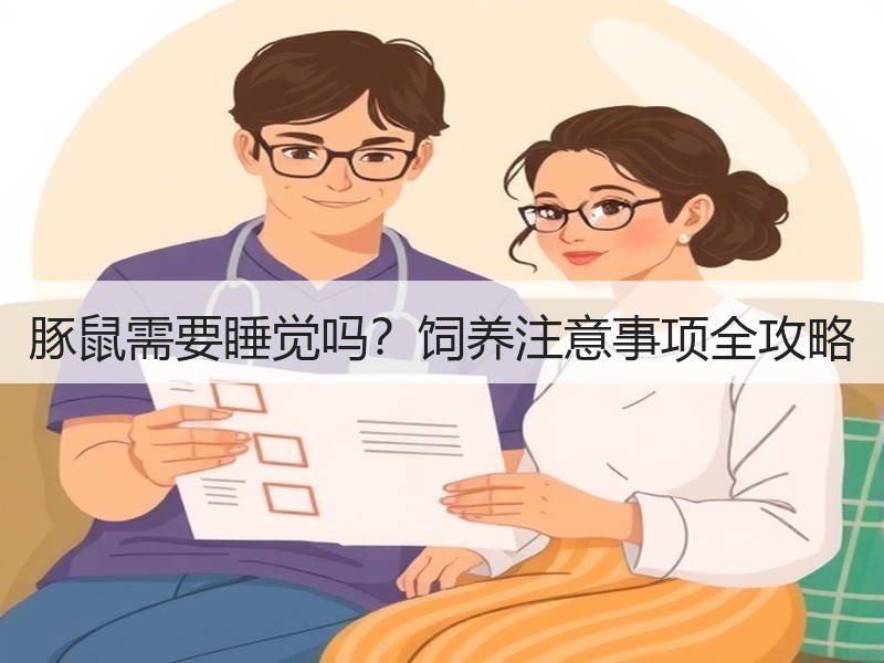 豚鼠需要睡觉吗？饲养注意事项全攻略