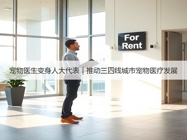 宠物医生变身人大代表|推动三四线城市宠物医疗发展(图1) 宠物医生变身人大代表|推动三四线城市宠物医疗发展(图1)