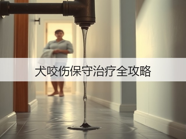犬咬伤保守治疗全攻略(图2)
