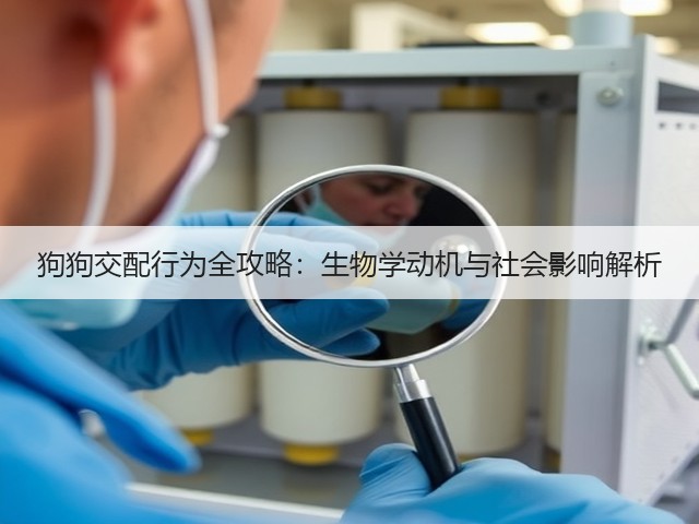 狗狗交配行为全攻略：生物学动机与社会影响解析(图2)