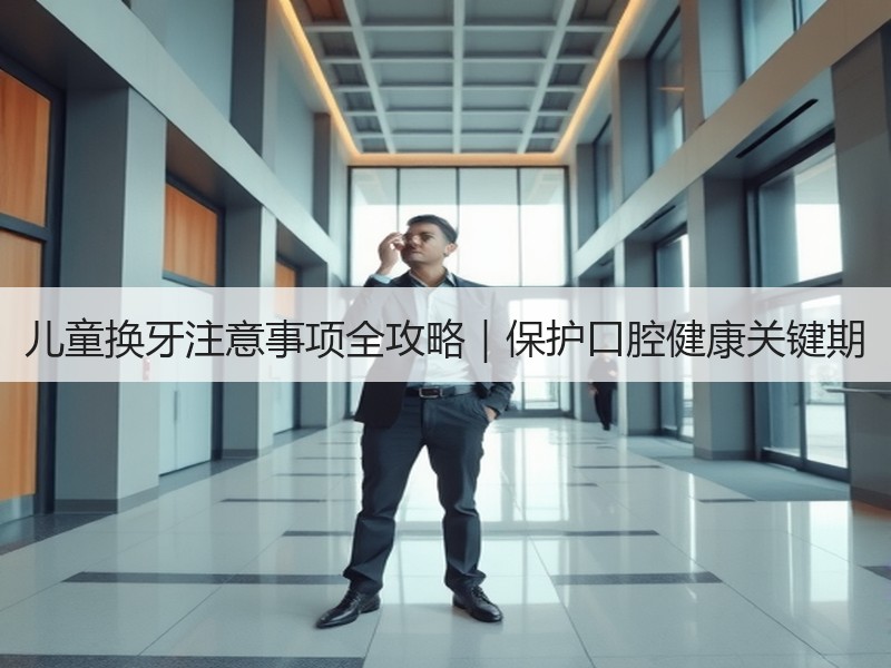 儿童换牙注意事项全攻略｜保护口腔健康关键期
