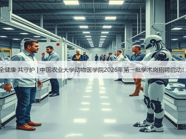 全健康·共守护 | 中国农业大学动物医学院2026年第一批学术岗招聘启动!(图1) 全健康·共守护 | 中国农业大学动物医学院2026年第一批学术岗招聘启动!(图1)
