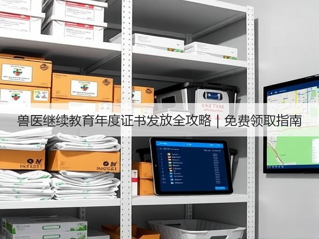 兽医继续教育年度证书发放全攻略|免费领取指南(图1) 兽医继续教育年度证书发放全攻略|免费领取指南(图1)