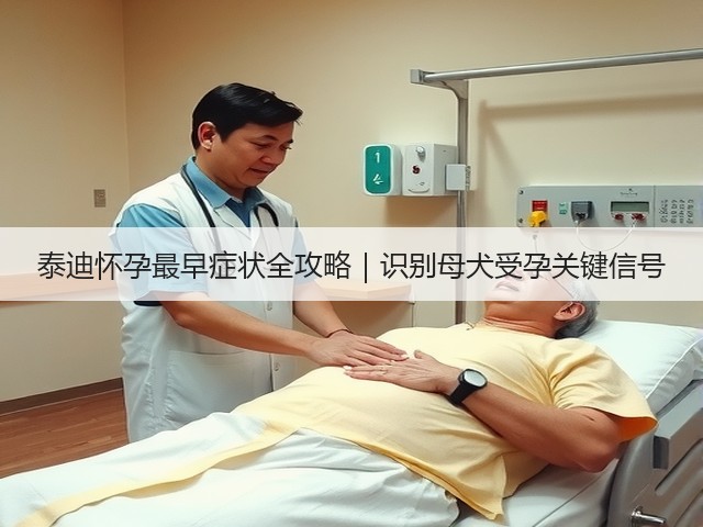 泰迪怀孕最早症状全攻略|识别母犬受孕关键信号(图2) 泰迪怀孕最早症状全攻略|识别母犬受孕关键信号(图2)