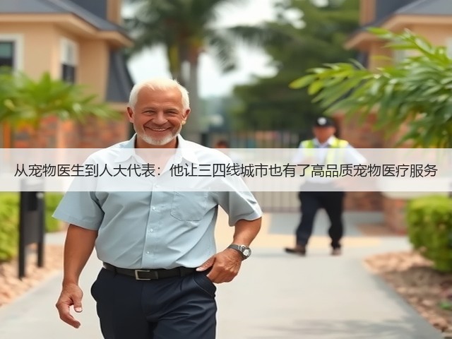 从宠物医生到人大代表:他让三四线城市也有了高品质宠物医疗服务(图2) 从宠物医生到人大代表:他让三四线城市也有了高品质宠物医疗服务(图2)