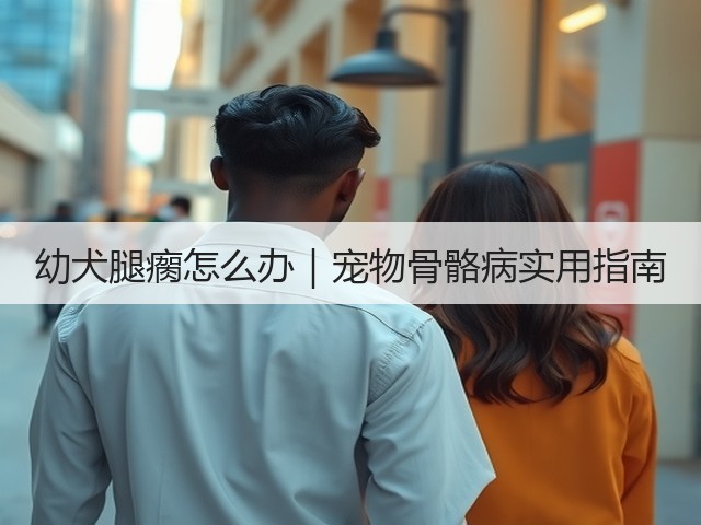 幼犬腿瘸怎么办｜宠物骨骼病实用指南(图1)