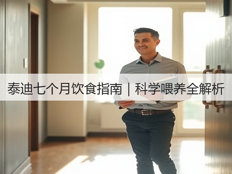 泰迪七个月饮食指南｜科学喂养全解析