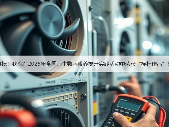 喜报!我院在2025年全国师生数字素养提升实践活动中荣获“标杆作品”!(图1) 喜报!我院在2025年全国师生数字素养提升实践活动中荣获“标杆作品”!(图1)