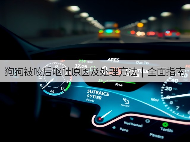 狗狗被咬后呕吐原因及处理方法|全面指南(图3) 狗狗被咬后呕吐原因及处理方法|全面指南(图3)