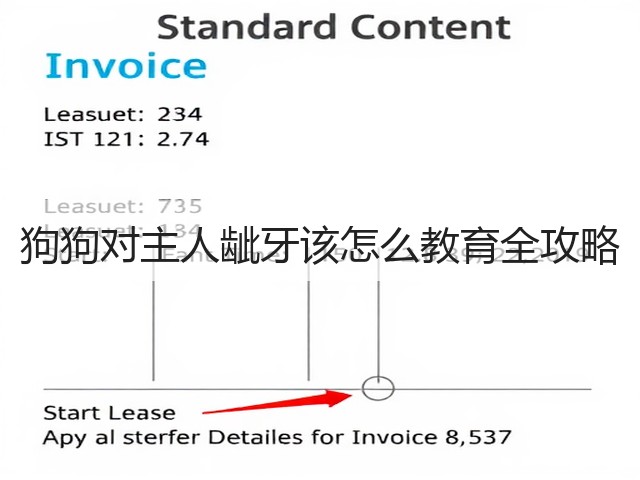 狗狗对主人龇牙该怎么教育全攻略(图1) 狗狗对主人龇牙该怎么教育全攻略(图1)