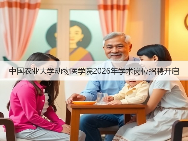 中国农业大学动物医学院2026年学术岗位招聘开启(图3) 中国农业大学动物医学院2026年学术岗位招聘开启(图3)