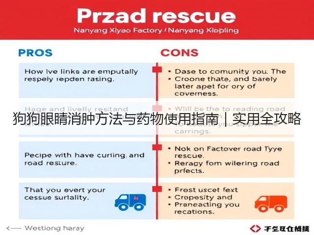 狗狗眼睛消肿方法与药物使用指南｜实用全攻略(图2)