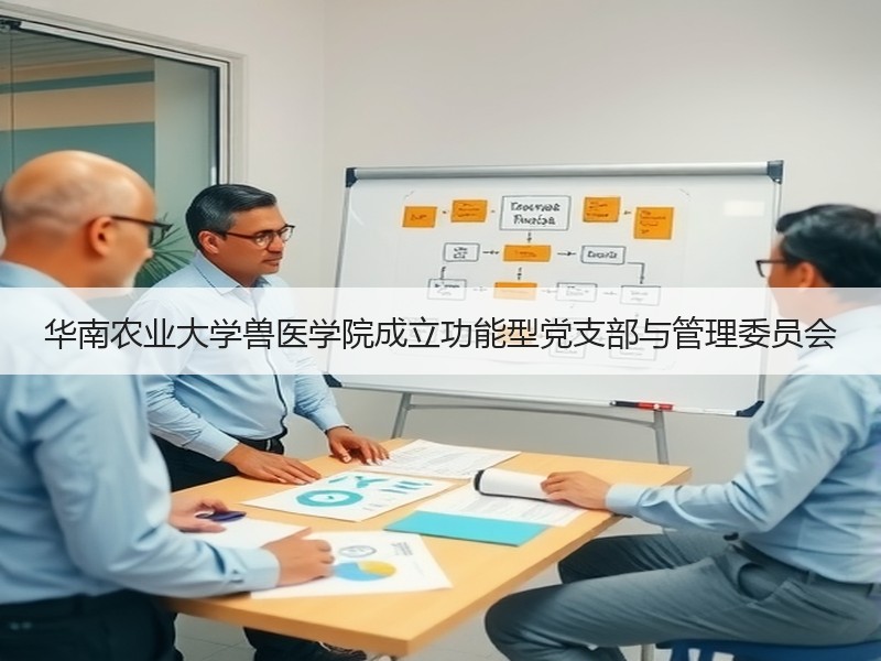 华南农业大学兽医学院成立功能型党支部与管理委员会