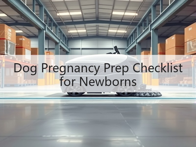 Dog Pregnancy Prep Checklist for Newborn