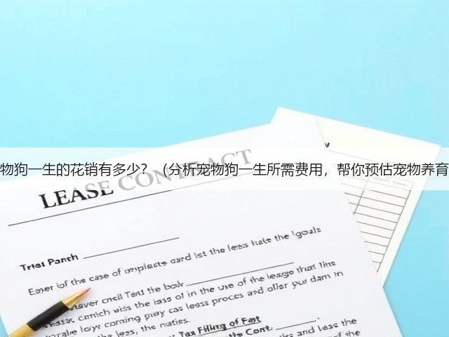 一只宠物狗一生的花销有多少?(分析宠物狗一生所需费用,帮你预估宠物养育成本)(图1) 一只宠物狗一生的花销有多少?(分析宠物狗一生所需费用,帮你预估宠物养育成本)(图1)