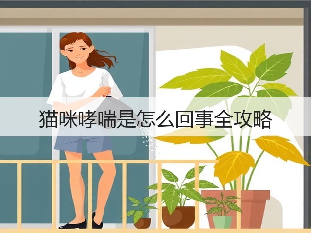 猫咪哮喘是怎么回事全攻略(图3) 猫咪哮喘是怎么回事全攻略(图3)