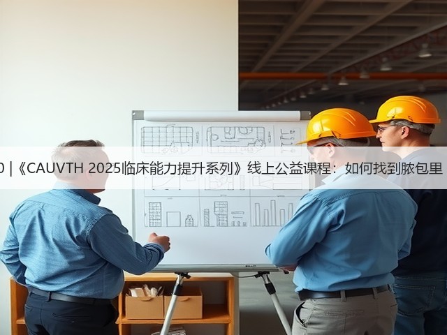 12月30日19:00 |《CAUVTH 2025临床能力提升系列》线上公益课程:如何找到脓包里“飞来”的异物(图1) 12月30日19:00 |《CAUVTH 2025临床能力提升系列》线上公益课程:如何找到脓包里“飞来”的异物(图1)