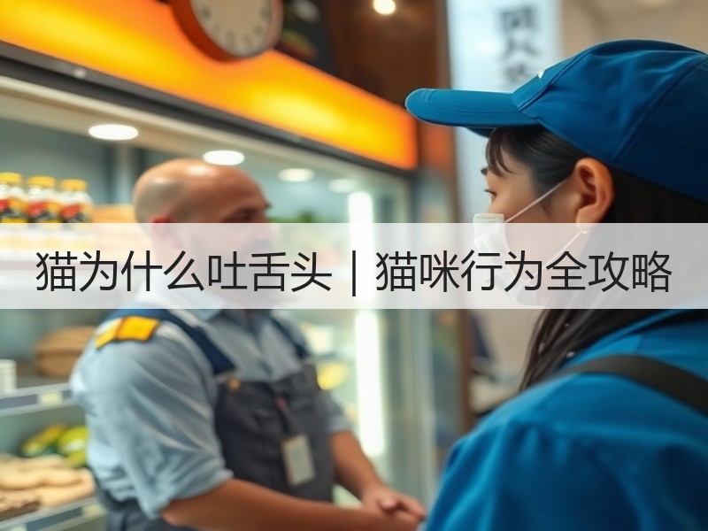 猫为什么吐舌头｜猫咪行为全攻略